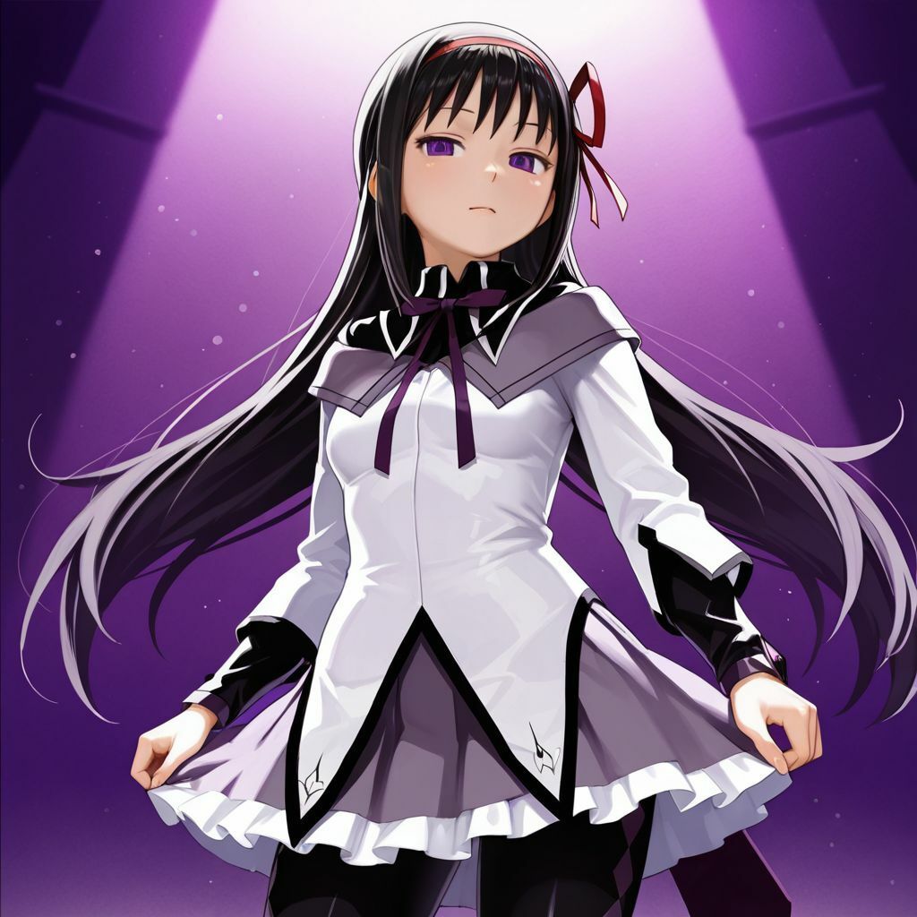 まど〇ギ  暁〇ほむら  悪堕ち快楽堕ち - サンプル画像 1