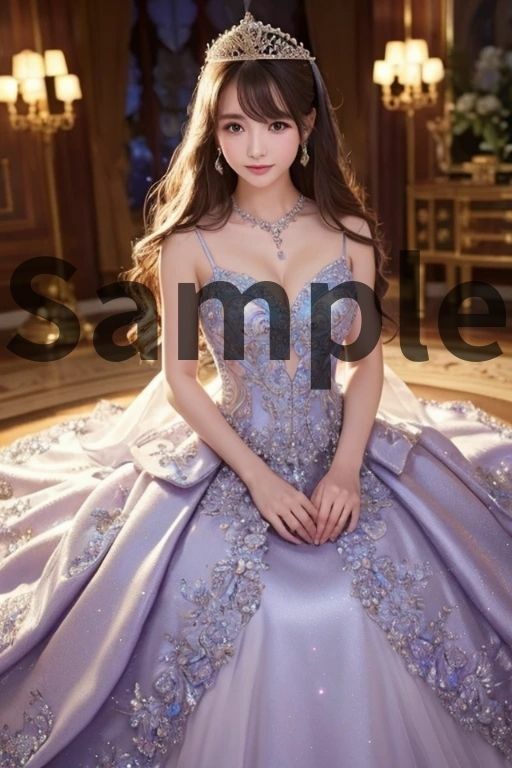 AAS 美女×お姫様【AIグラビア写真集】オーバー200 アメージングAI画像シリーズ - サンプル画像 5