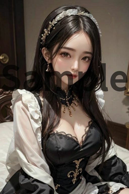 AAS 美女×お姫様【AIグラビア写真集】オーバー200 アメージングAI画像シリーズ - サンプル画像 6