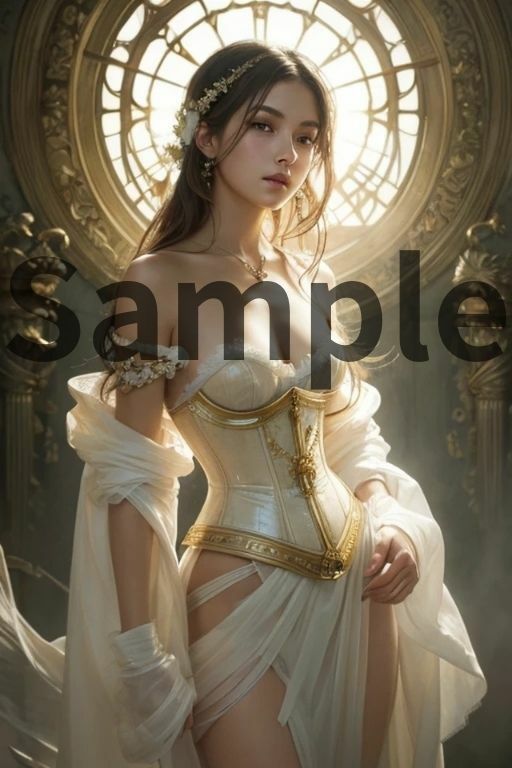 AAS 美女×コルセット【AIグラビア写真集】オーバー200 アメージングAI画像シリーズ - サンプル画像 7