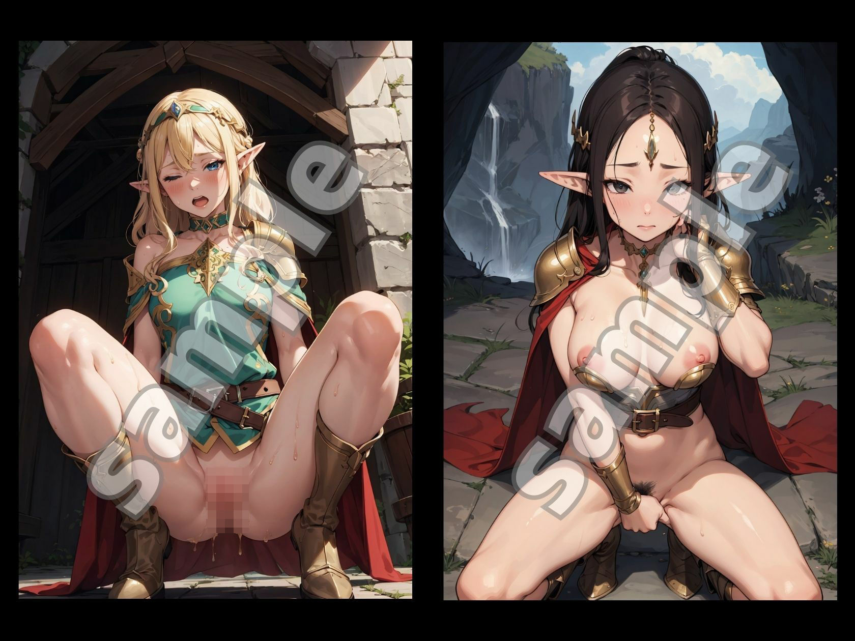 ハニートラップ 異世界転生CG集 ＃3 - サンプル画像 6