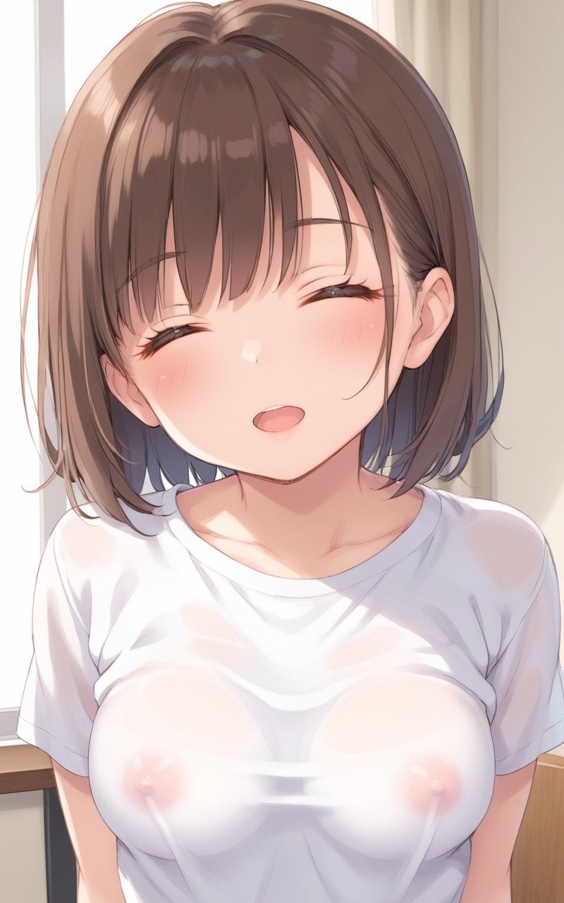 バイト先の子がノーブラで誘惑してくる - サンプル画像 5