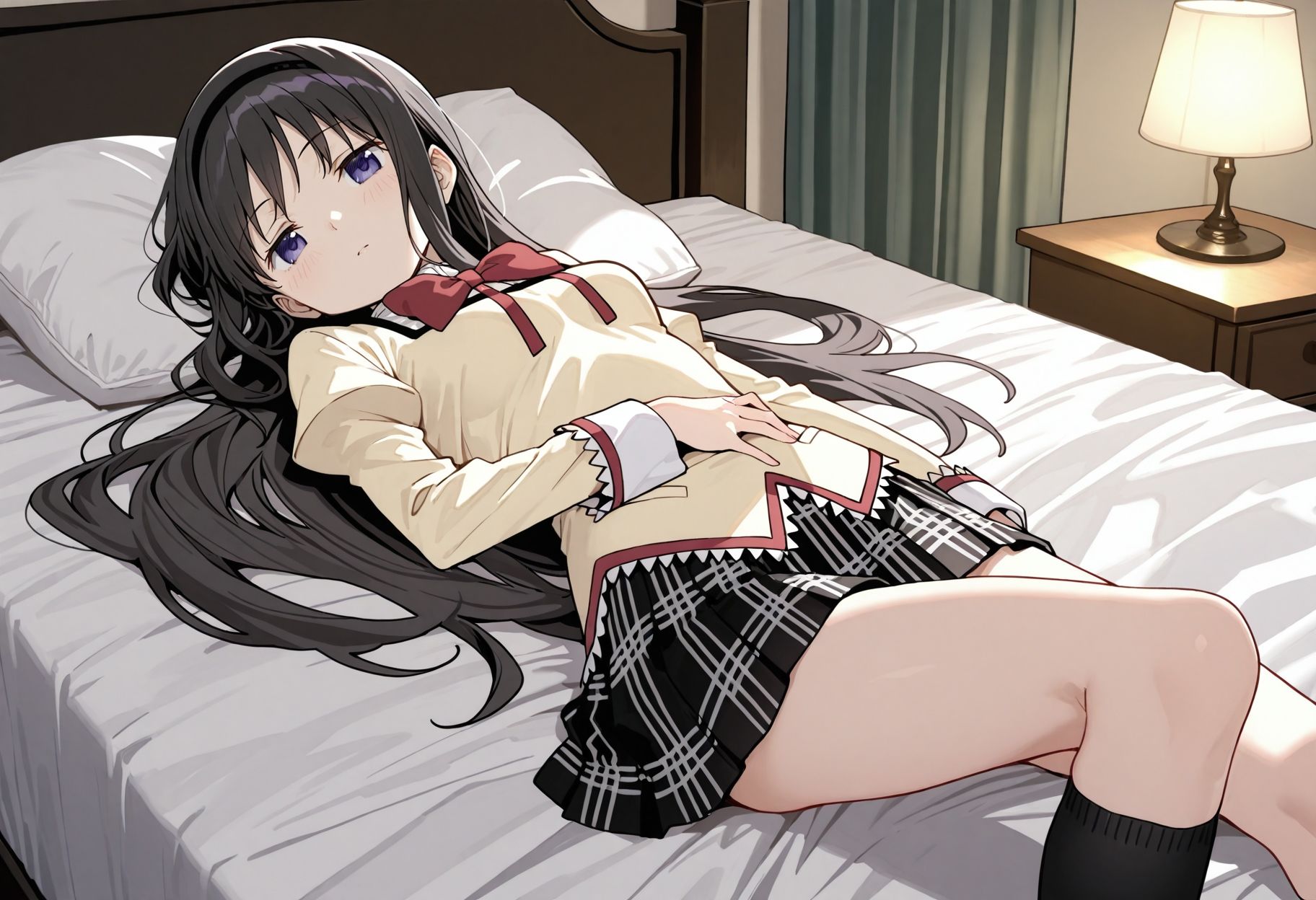 まど◯ギ 暁◯ほむら エロCG集 - サンプル画像 2