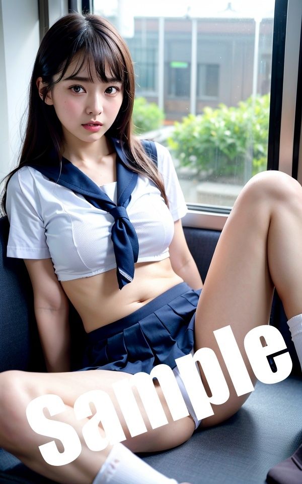 淫らな電車通学〜Vol1.セーラー服編〜「エッチなこと、してみたい」 - サンプル画像 5