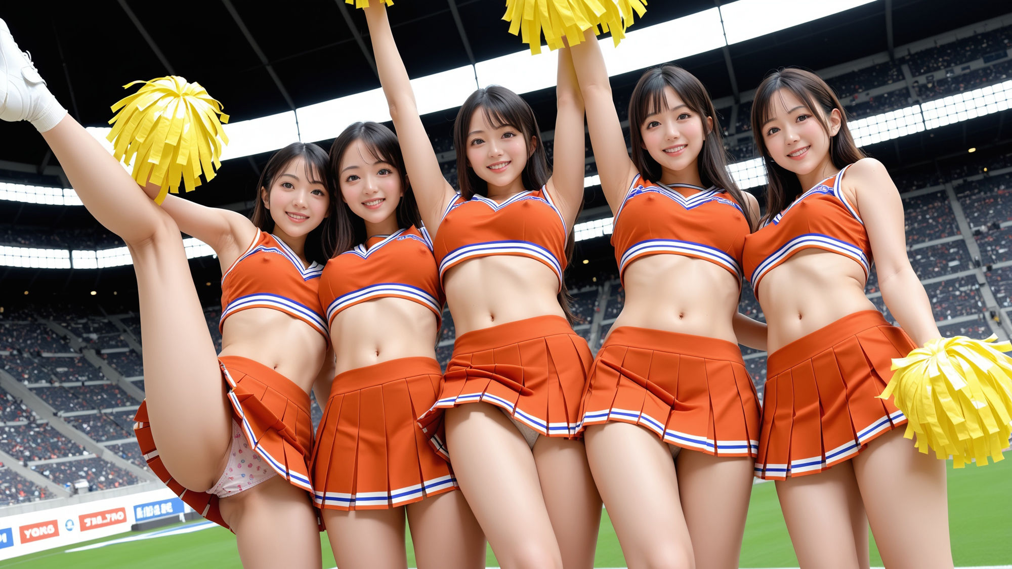 チア目当てに観戦しに行きたくなるスタジアム - サンプル画像 1