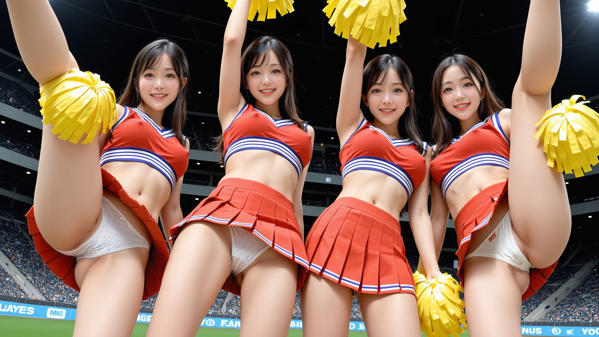 チア目当てに観戦しに行きたくなるスタジアム - サンプル画像 2