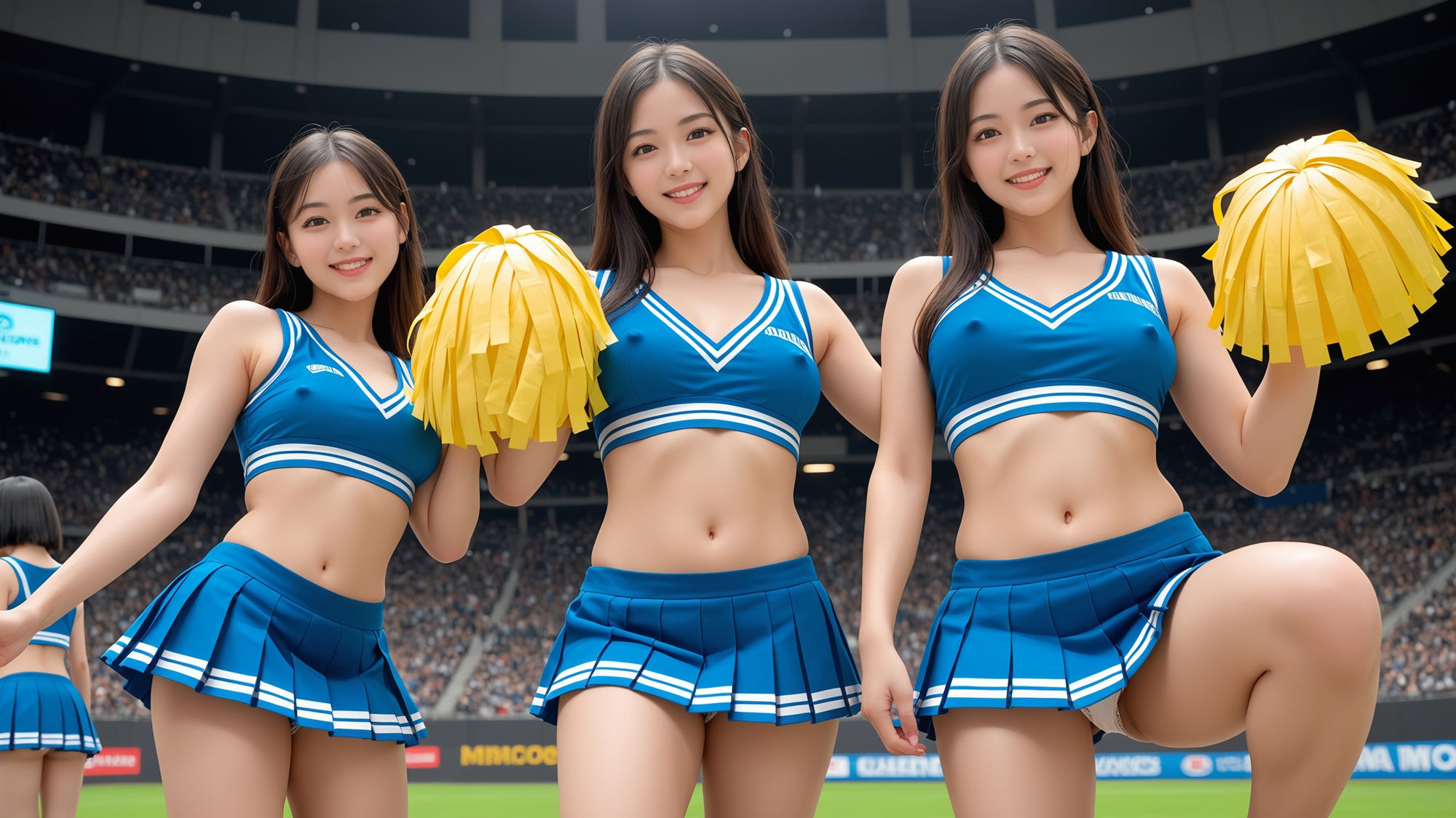 チア目当てに観戦しに行きたくなるスタジアム - サンプル画像 3