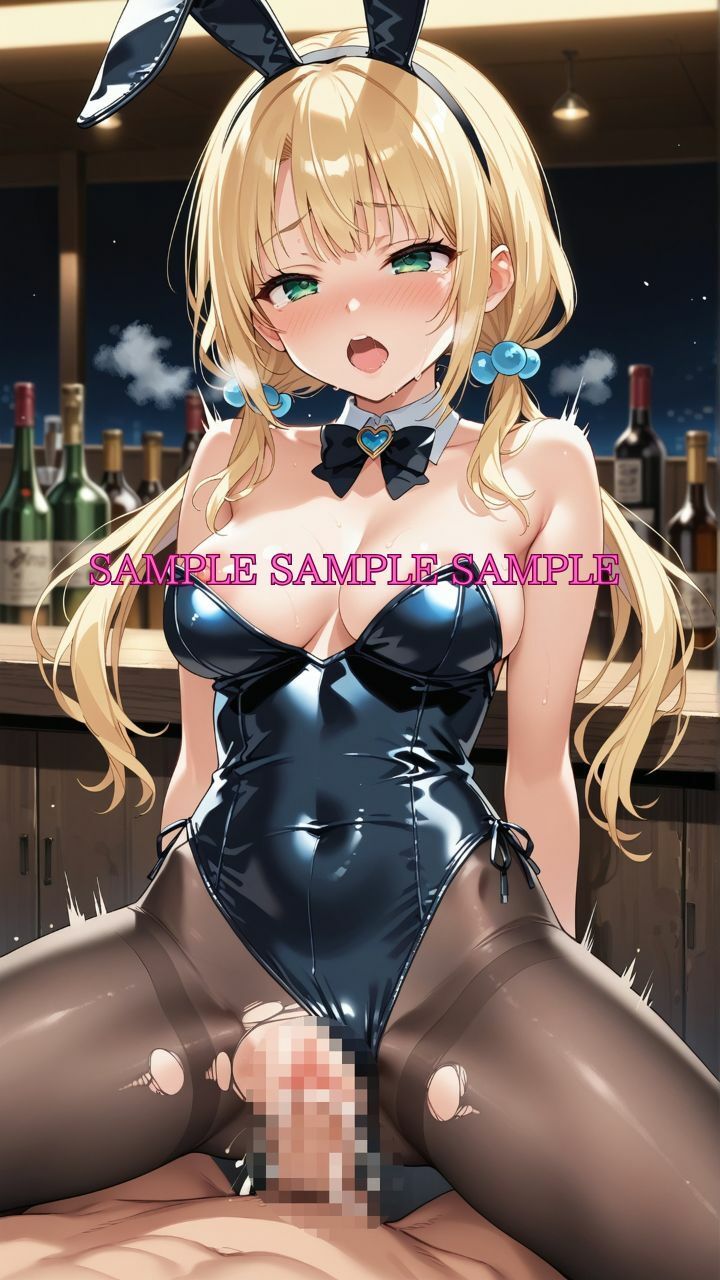 男女比1対10000の世界 バニーガール達とセックスし放題でちんぽが乾く暇もないヤリ放題ハーレムライフ！！Vol.2 - サンプル画像 8