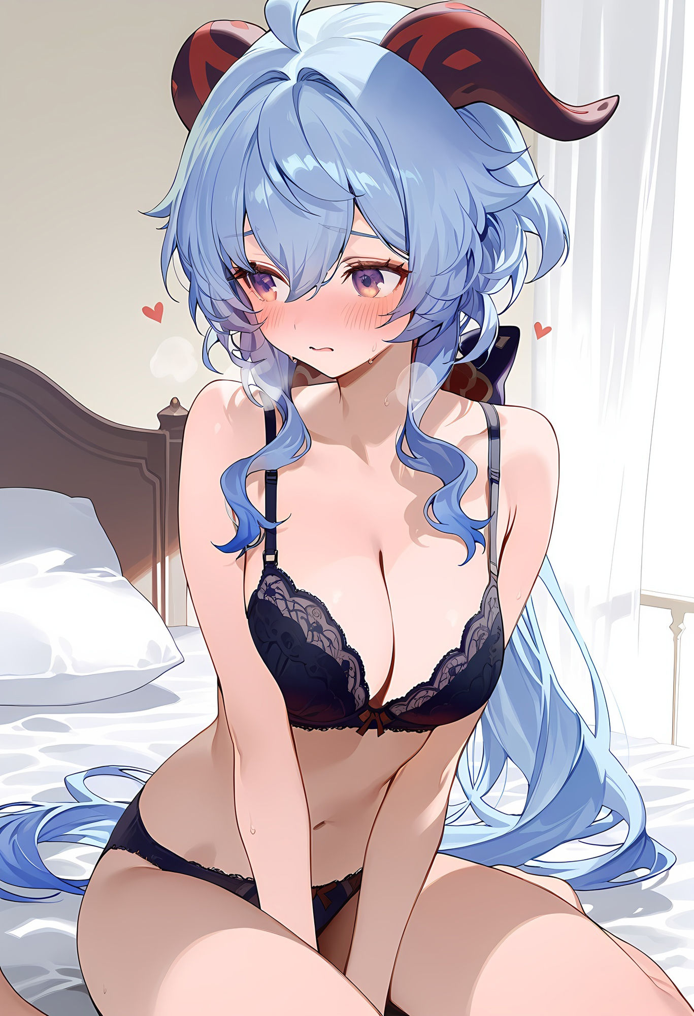 甘◯とラブラブえっち - サンプル画像 1