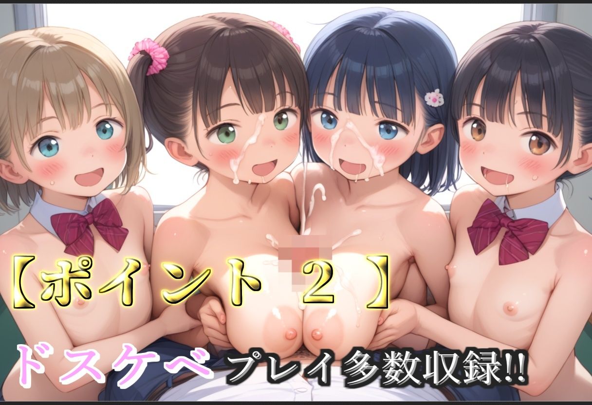 【新作価格】【豪華特典あり】爆乳ロリ乱交学園  性教育のお時間【500個】 - サンプル画像 4