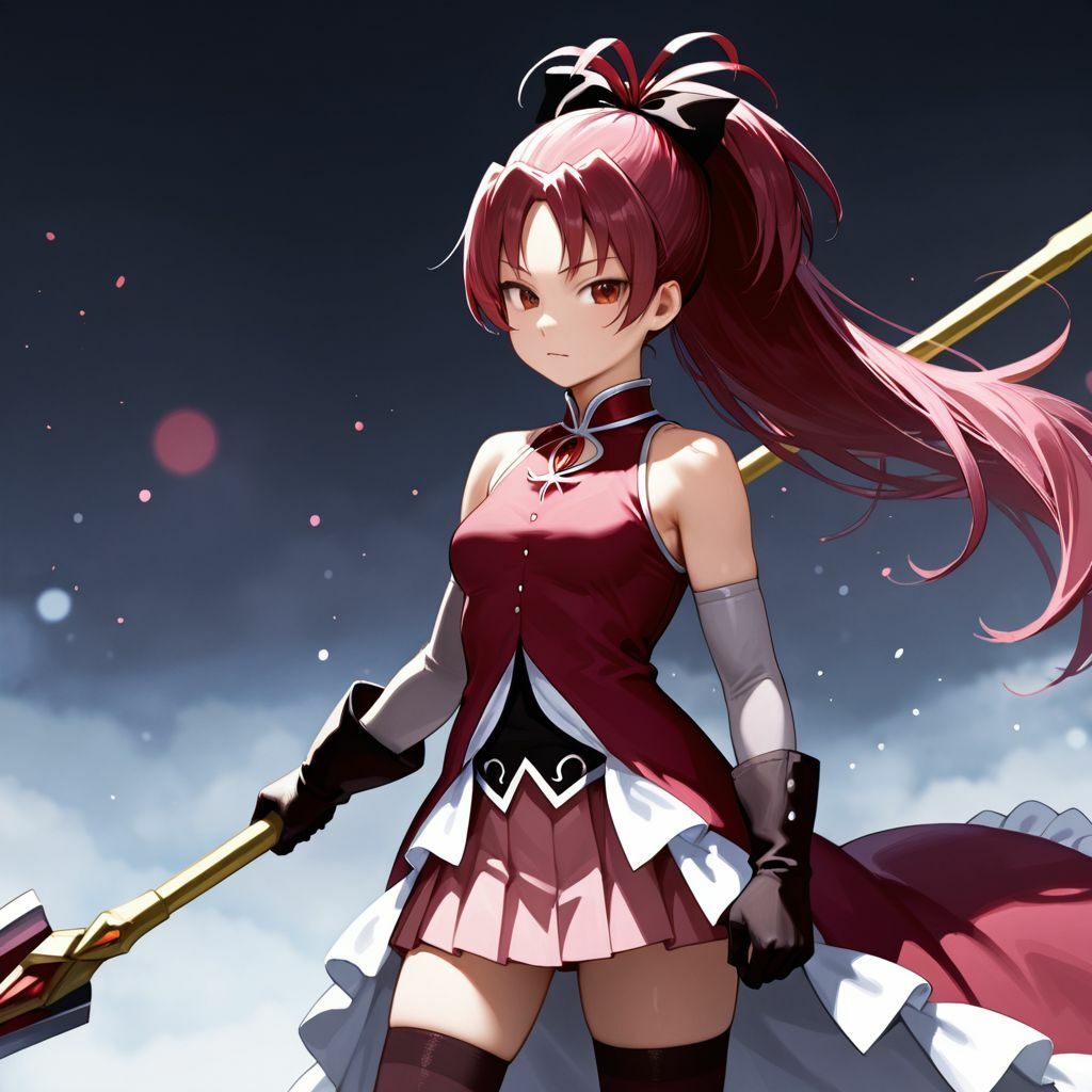 まど〇ギ  佐〇杏子  悪堕ち快楽堕ち - サンプル画像 1