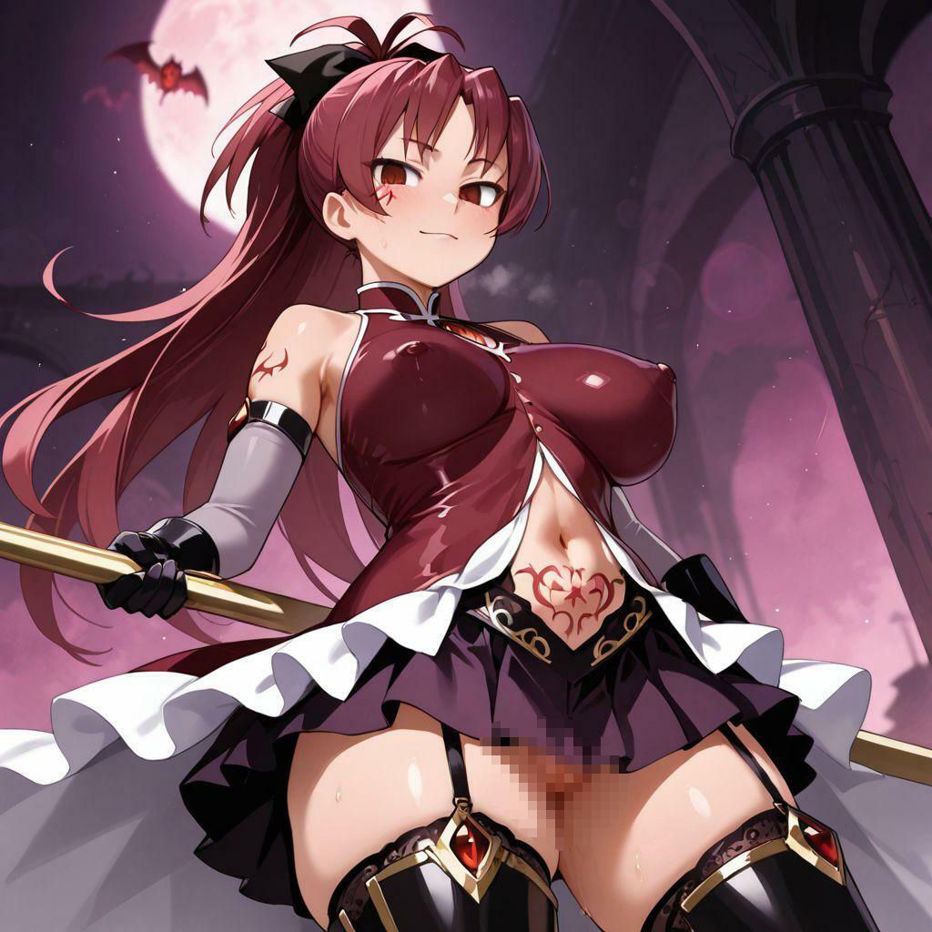 まど〇ギ  佐〇杏子  悪堕ち快楽堕ち - サンプル画像 2