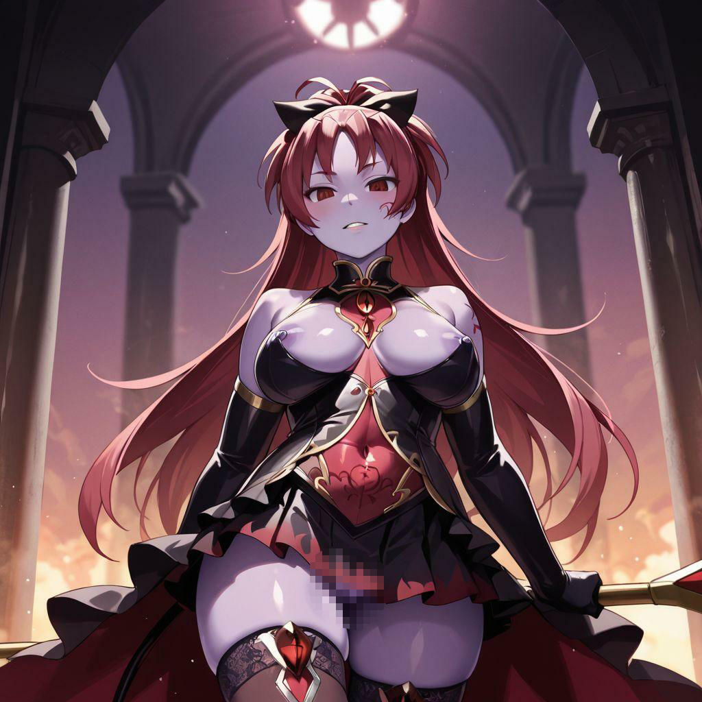 まど〇ギ  佐〇杏子  悪堕ち快楽堕ち - サンプル画像 3