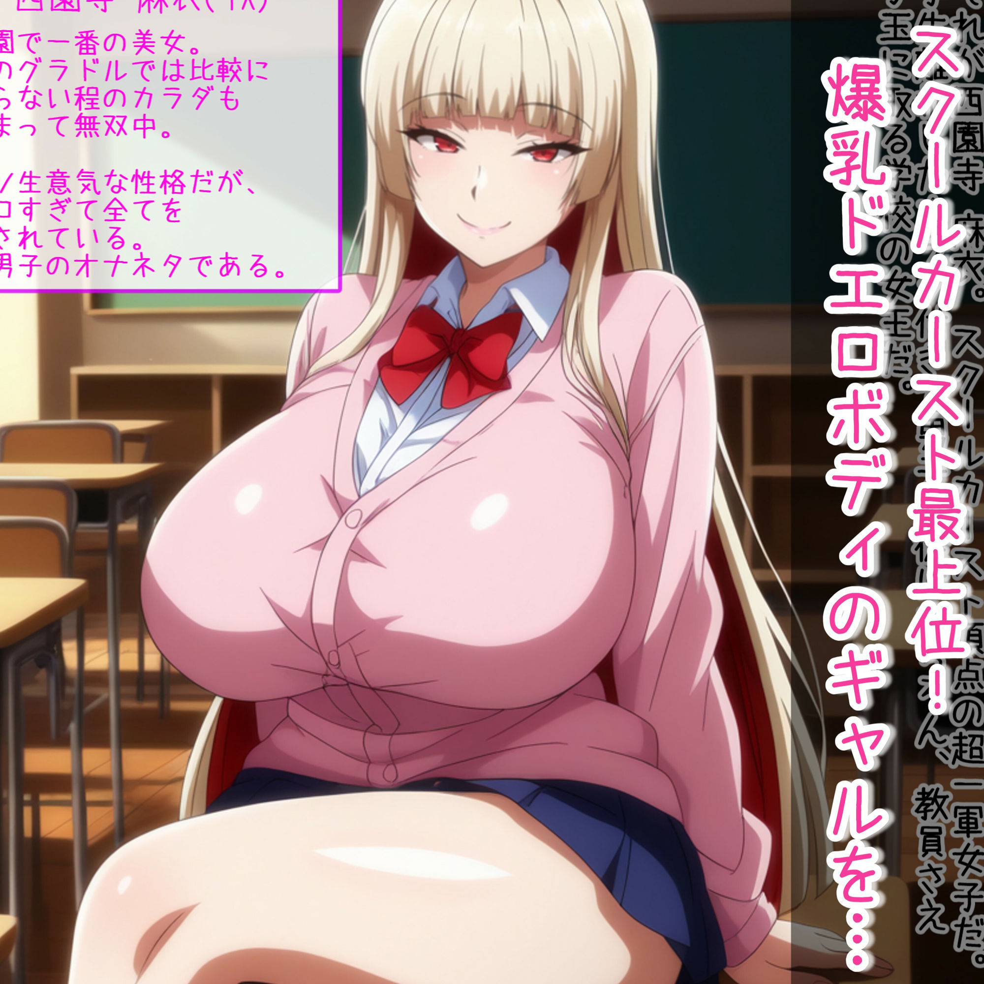 超爆乳ギャルとムッチムチ人妻ママをア〇リで私物化して母娘共々僕専用オナホにする - サンプル画像 1