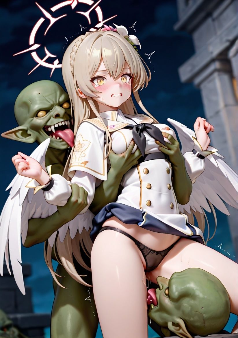 異種姦ダンジョン〜ブルー◯ーカイブ 桐〇ナギサ〜 - サンプル画像 3