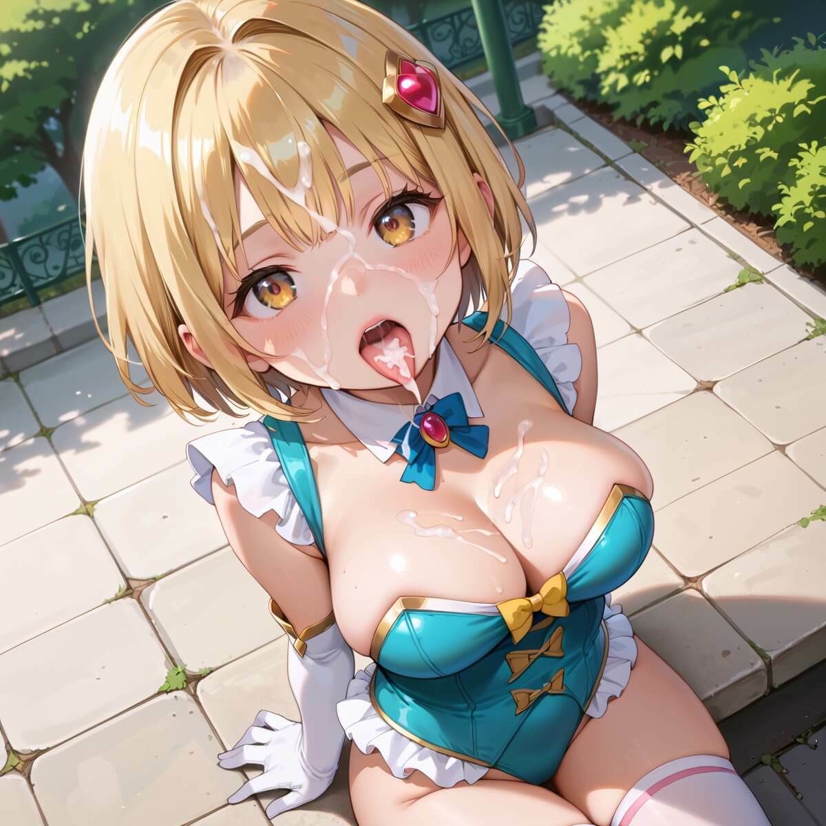 半熟魔法少女敗北制裁！！〜制裁なのに喜んじゃいました！〜7【厳選CG150枚収録】 - サンプル画像 1