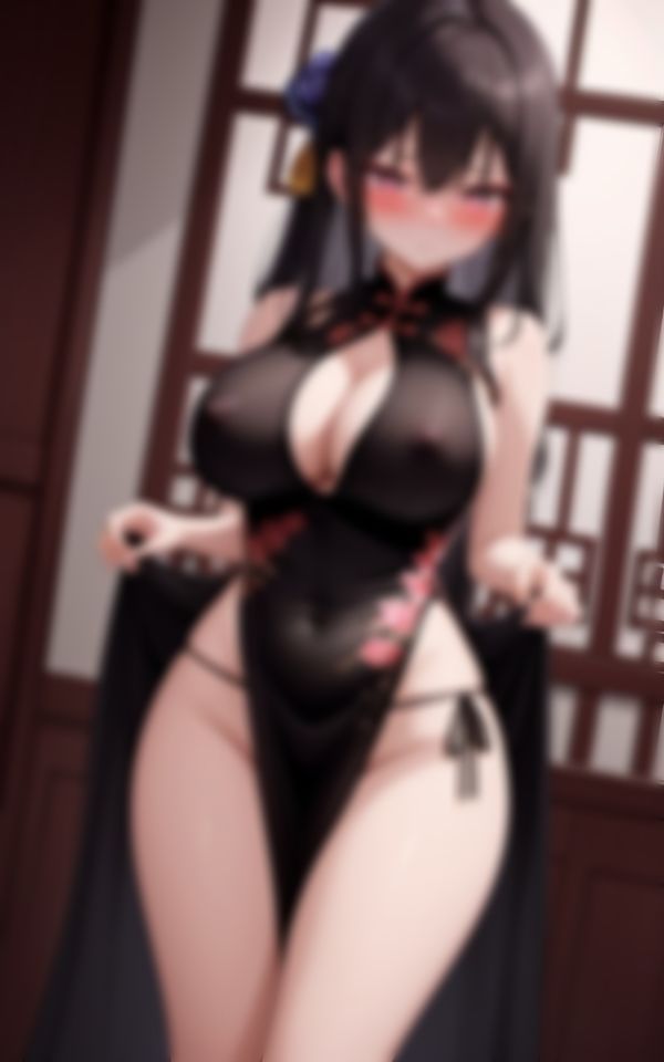 媚薬を飲んだ爆乳チャイナ娘が魅惑の身体で色仕掛け - サンプル画像 7