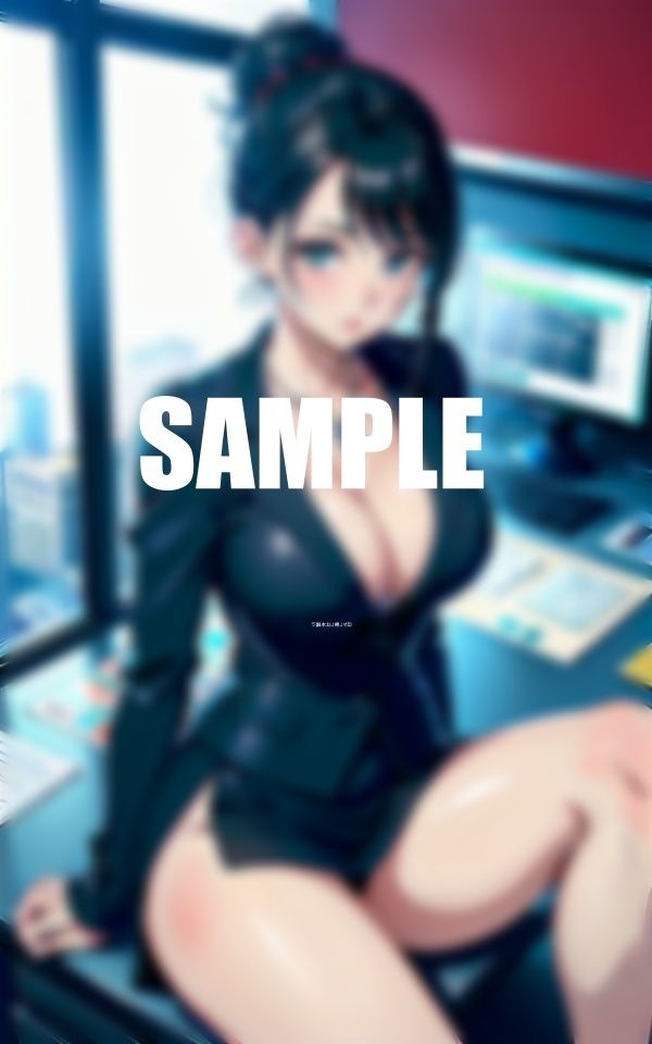 いやらしぃ〜カラダで男を誘惑しまくるエロい美熟女OLたち - サンプル画像 2
