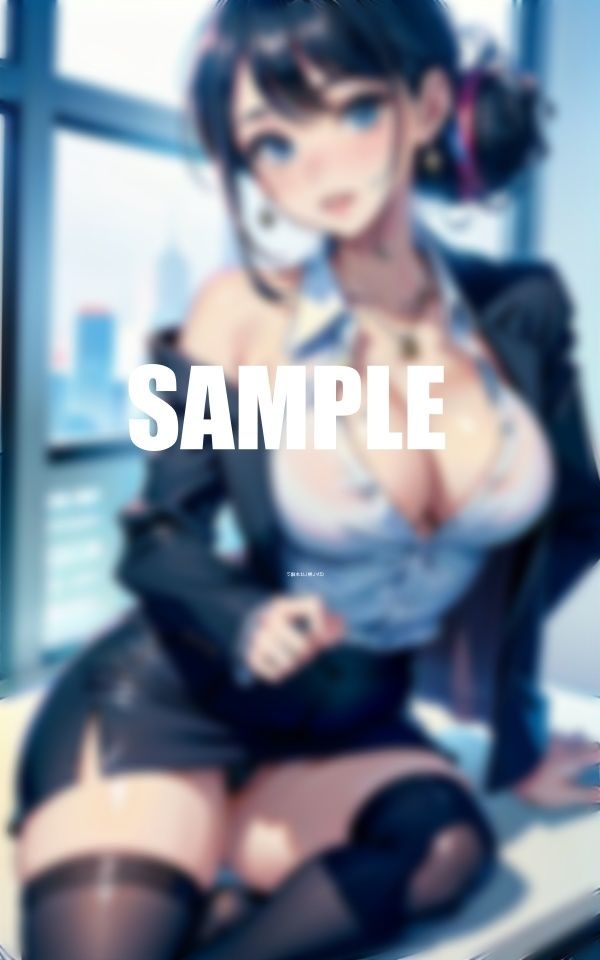 いやらしぃ〜カラダで男を誘惑しまくるエロい美熟女OLたち - サンプル画像 5