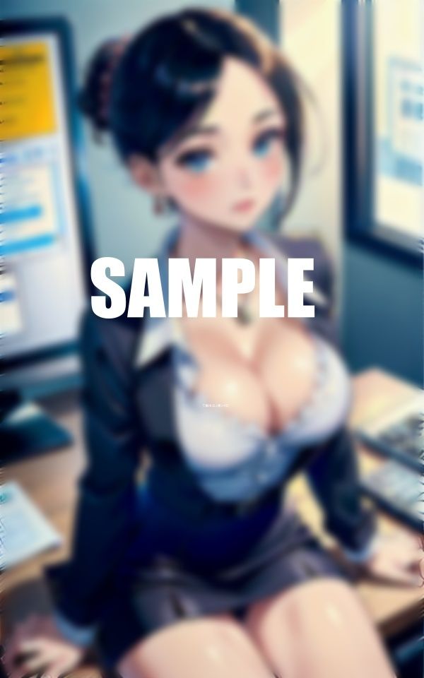 いやらしぃ〜カラダで男を誘惑しまくるエロい美熟女OLたち - サンプル画像 8