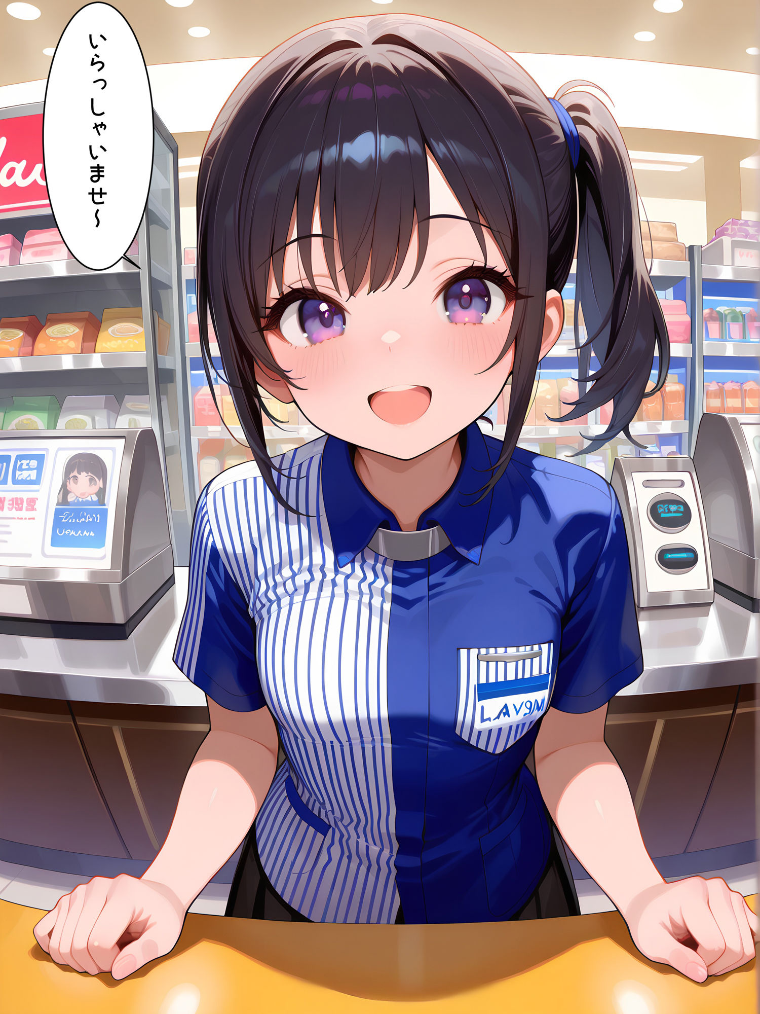 催○使ってコンビニでヤりたい放題！ - サンプル画像 1