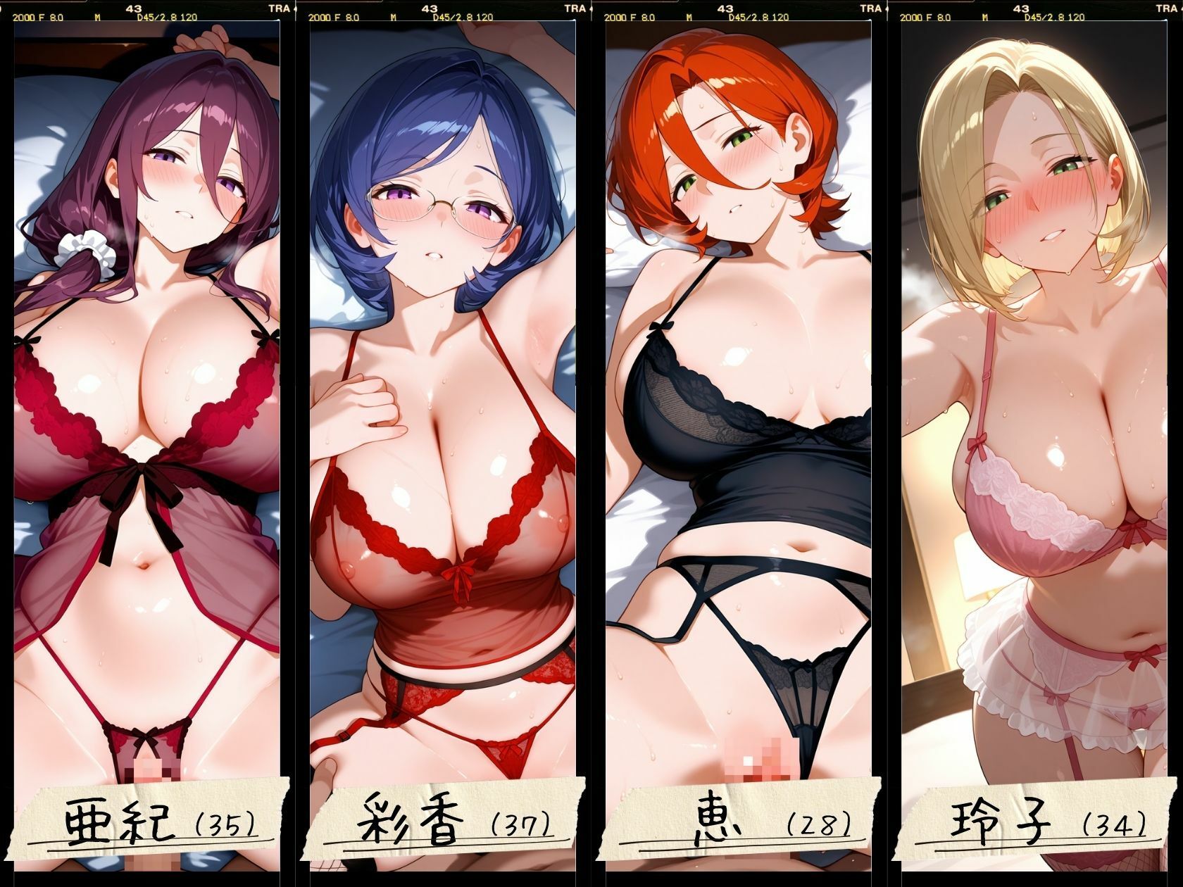 24人の爆乳人妻エロ下着生ハメ_Lite - サンプル画像 4