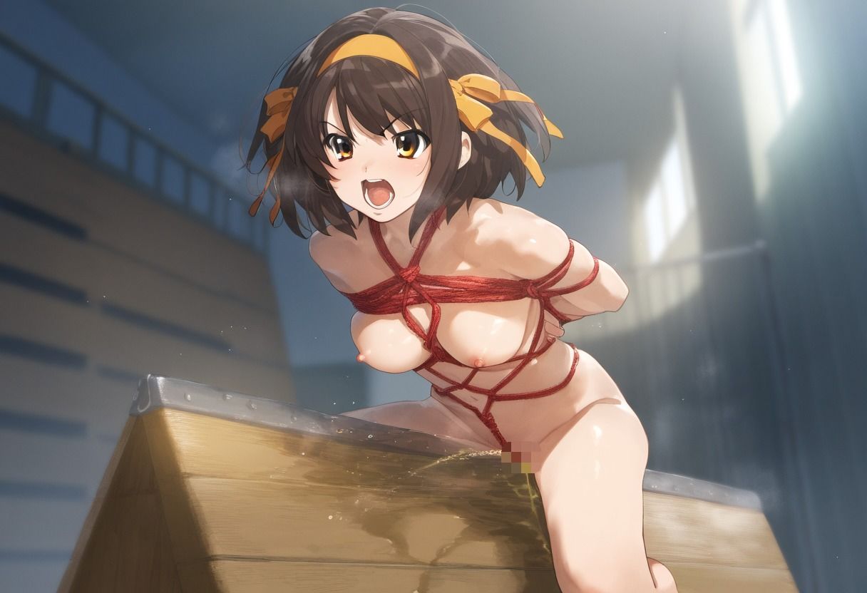 ヒロイン完全敗北 涼宮ハ○ヒ - サンプル画像 3