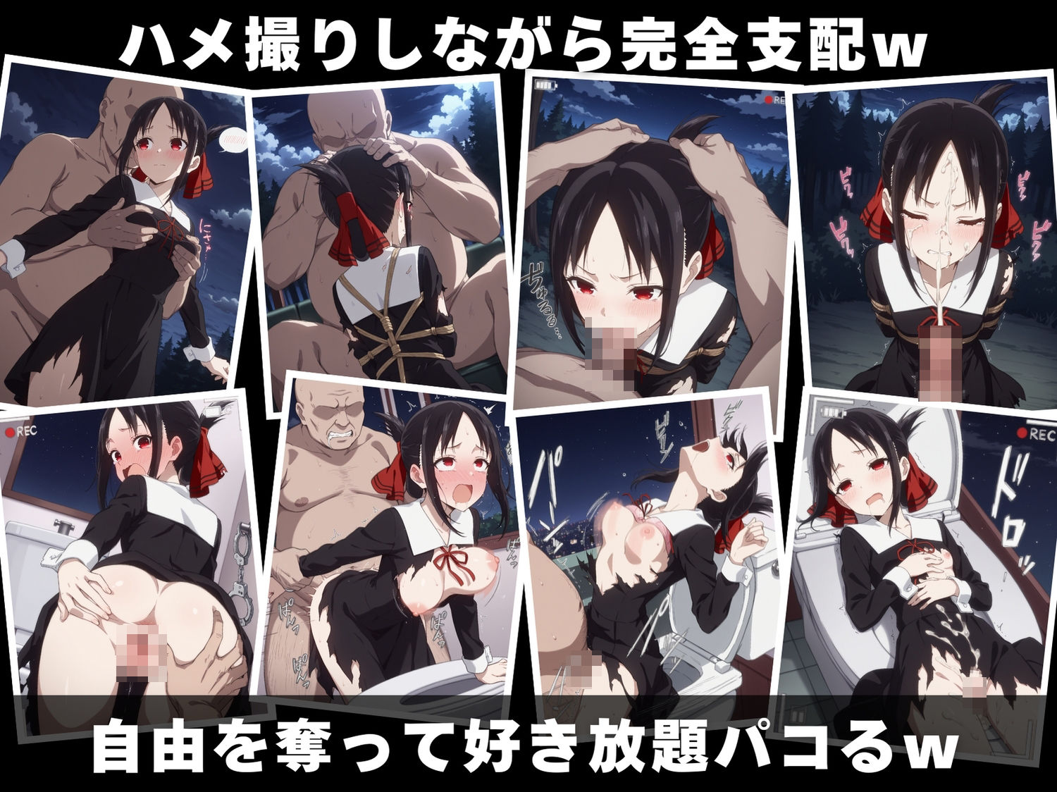 【完全敗北】四● かぐや 〜逃げる令嬢、堕とされる純潔。〜 - サンプル画像 9