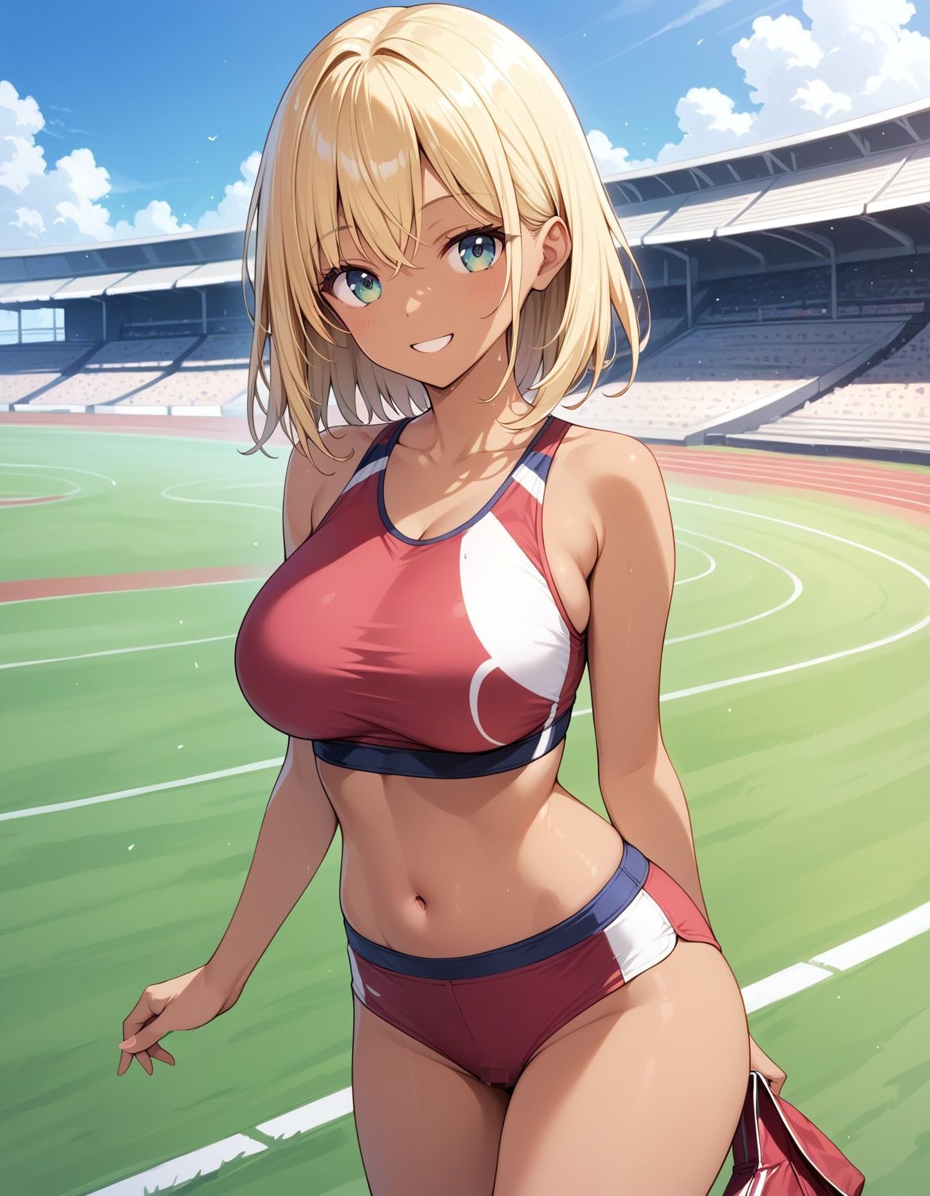 中出しされたい陸上部娘2 - サンプル画像 1