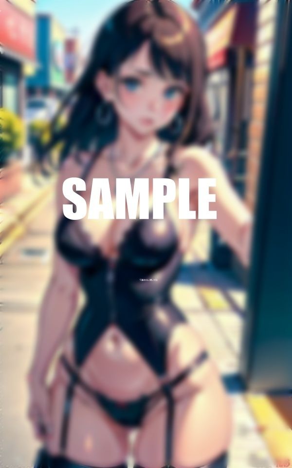 セクシーランジェリーガーターベルト美熟女たちのいやらしい滴る蜜壺 - サンプル画像 1