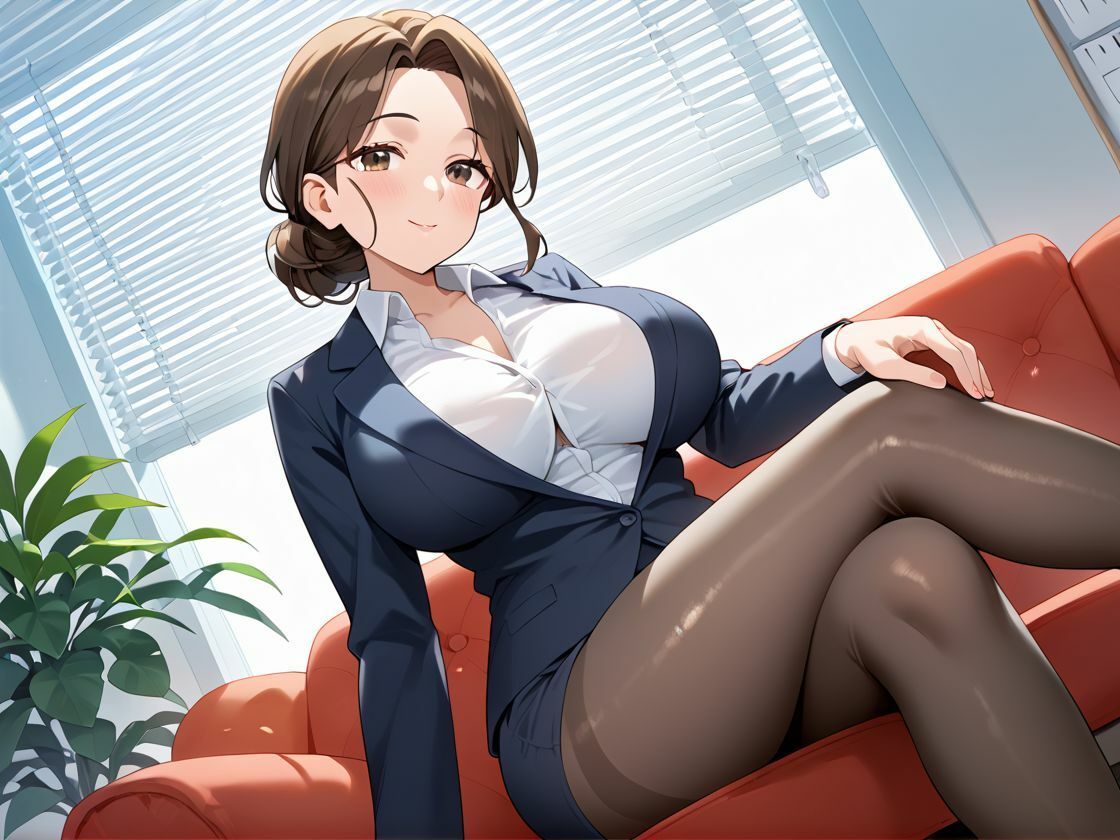 オフィスで新婚上司を唆して不倫SEX - サンプル画像 6