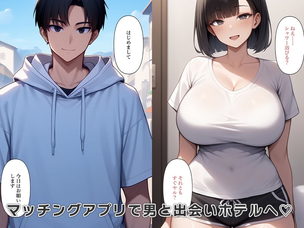 セックスレスな夫は女体化し不倫する - サンプル画像 3