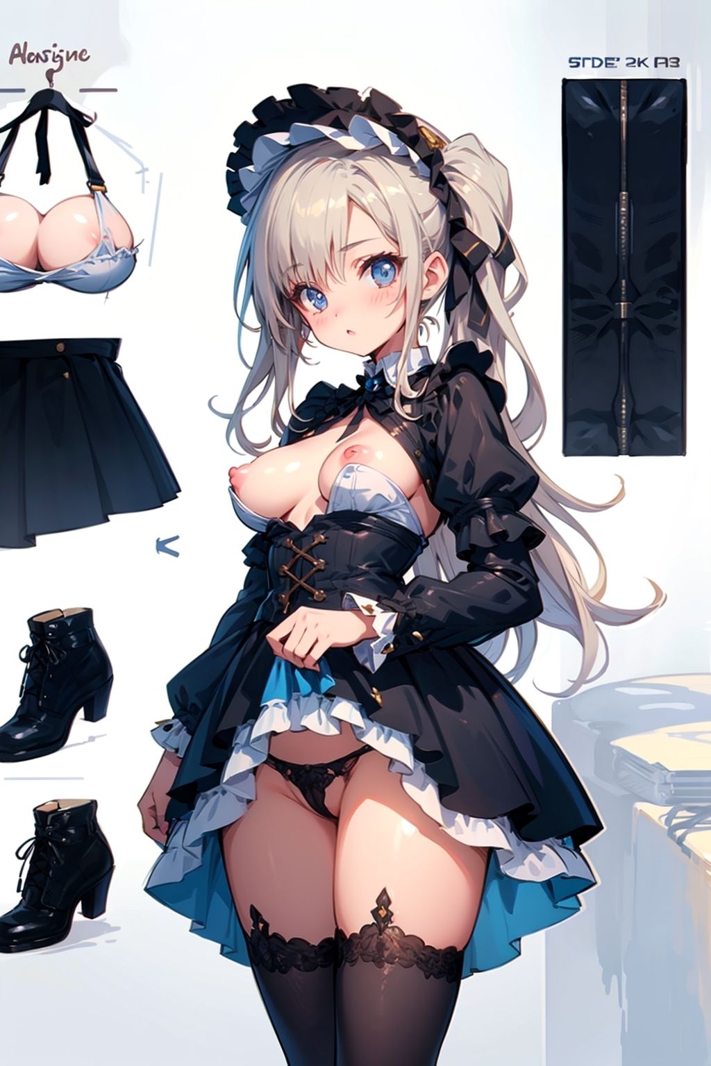 設定画風少女イラスト集その2 - サンプル画像 2