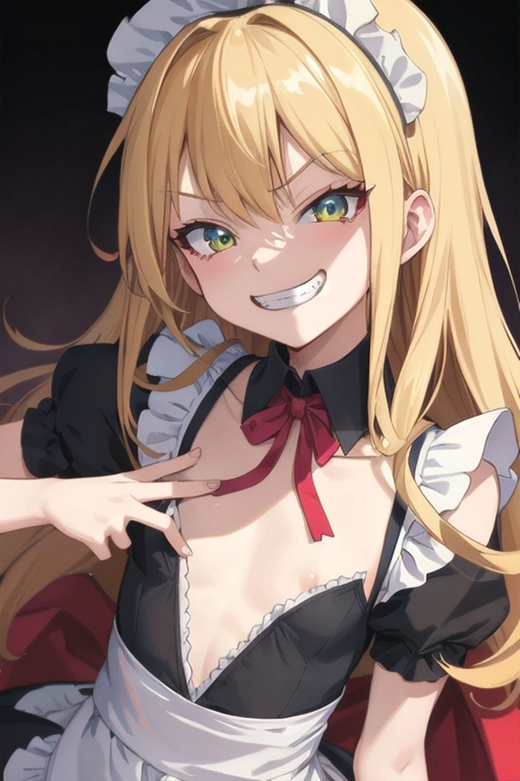異世界転生して魔王になったんだけどメイドを募集してもメス〇キしか来ない… - サンプル画像 3