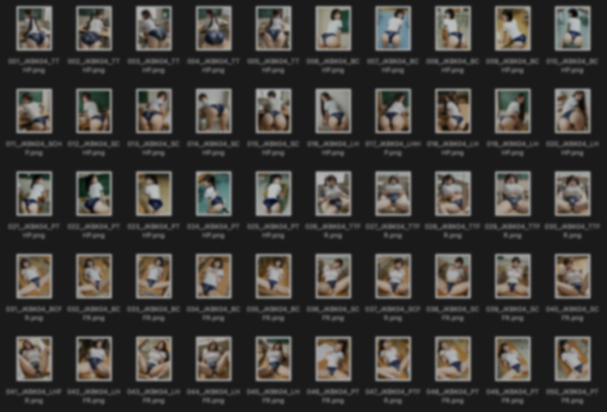 ブルマ女子校生大量ぶっかけ - サンプル画像 8