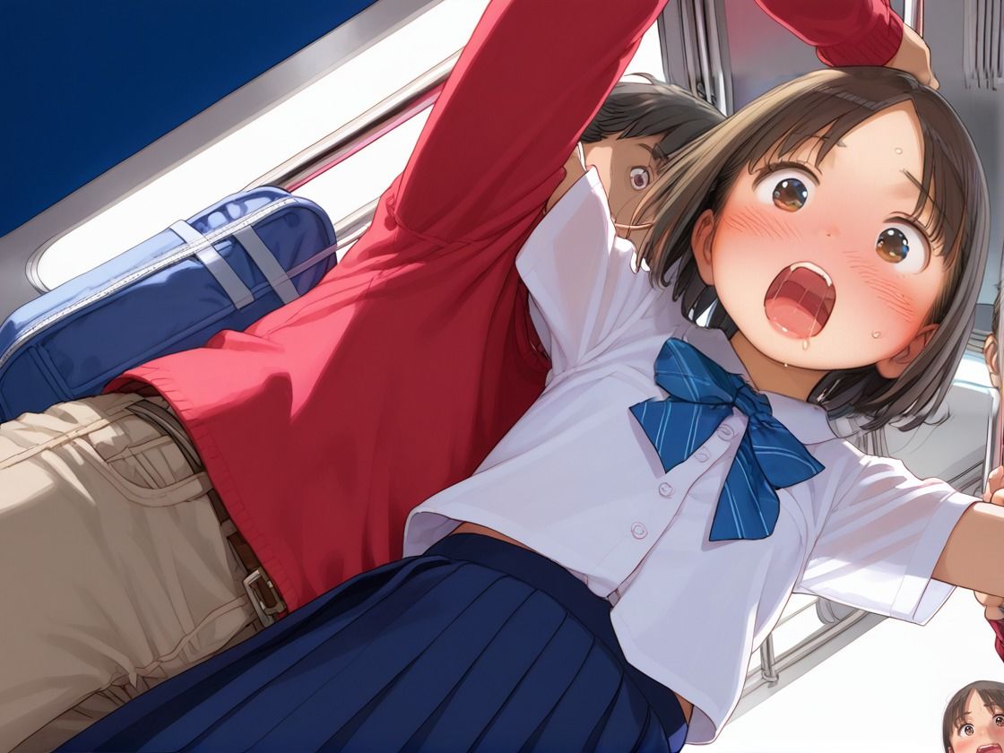 妹の初体験 電車痴● - サンプル画像 1