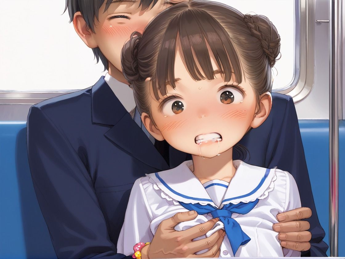 妹の初体験 電車痴● - サンプル画像 10