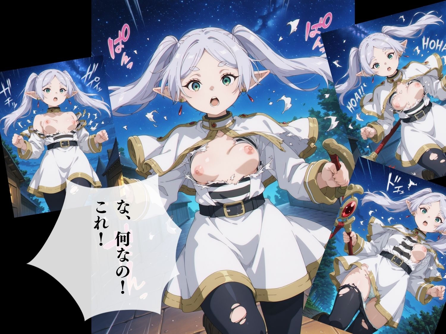 【完全敗北】支配された魔法使い 〜フリ●レン、催●の罠〜 - サンプル画像 4