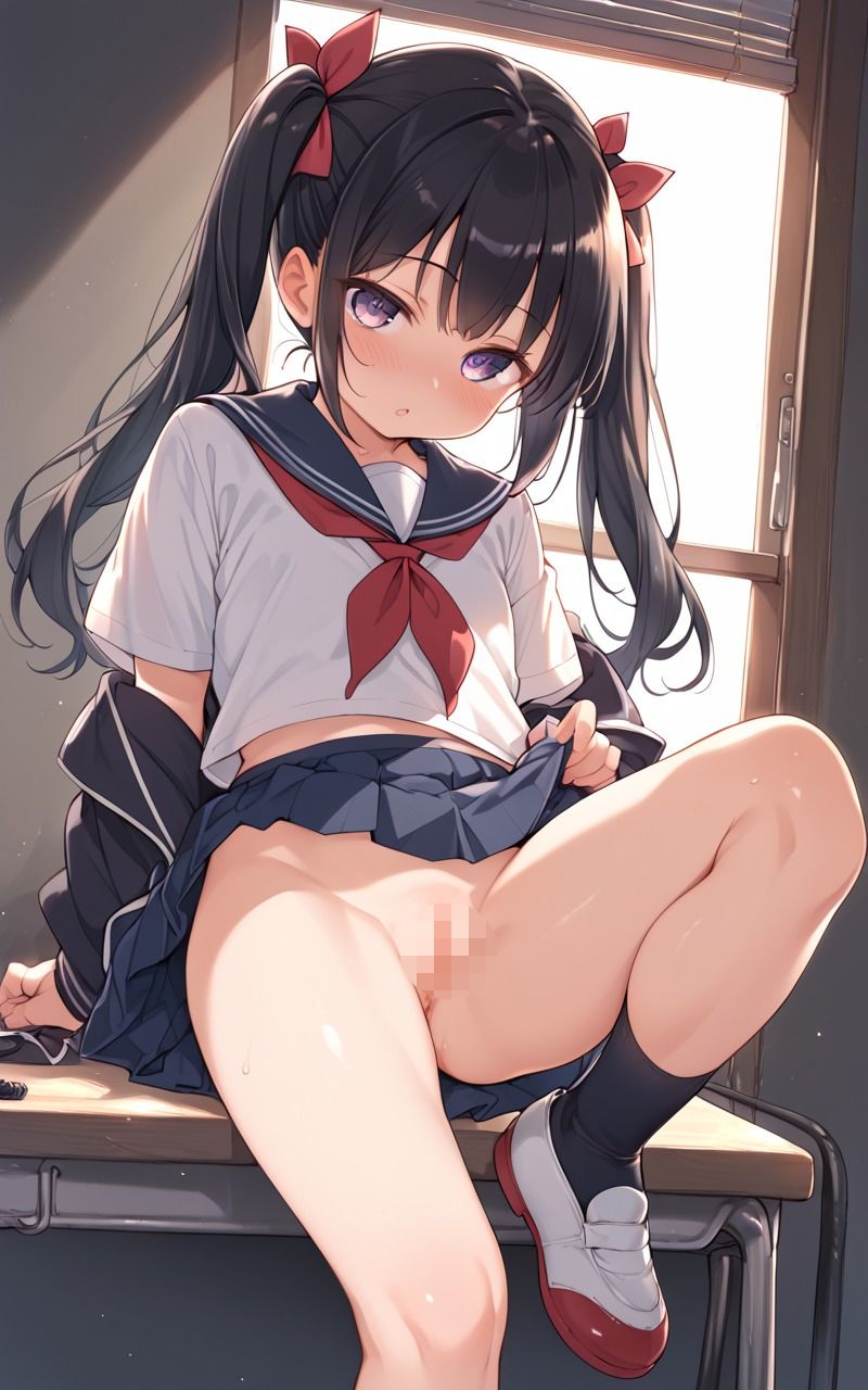 生意気ツインテールを放課後の教室で催●にかけてみたら──あれ、なんか様子がおかしい。 - サンプル画像 4