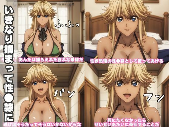 【動画】金髪ダークエルフに性欲処理道具にされそうになったけど逆に●●した話【フルボイス】（本編18分＋おまけSS動画10分） - サンプル画像 1
