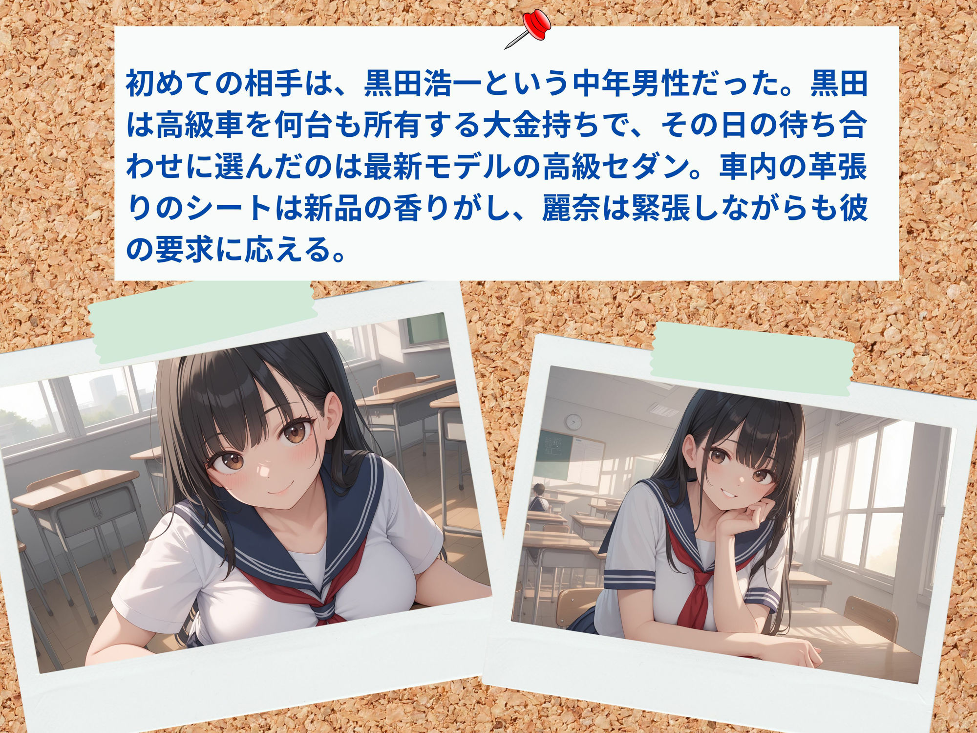 初めてのパパ活はカーセックス - サンプル画像 2