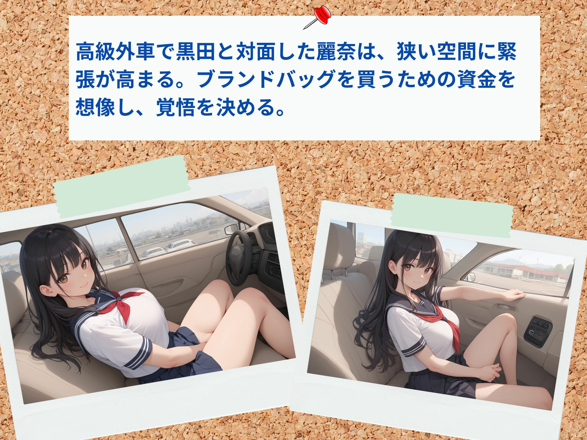 初めてのパパ活はカーセックス - サンプル画像 3