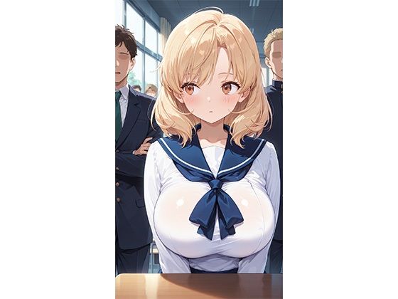 金髪ビッチギャルの誘惑日記 〜巨乳で男を虜に〜 - サンプル画像 3