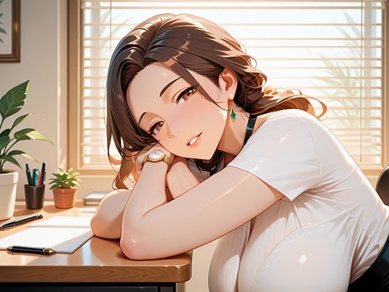 人妻不動産 内見中の旦那を寝取る性癖レディ - サンプル画像 1