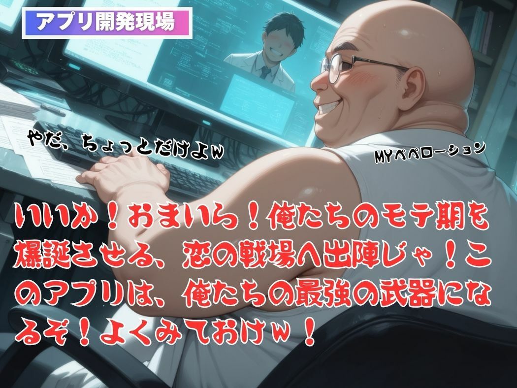 キモ男に操られた花 - サンプル画像 4