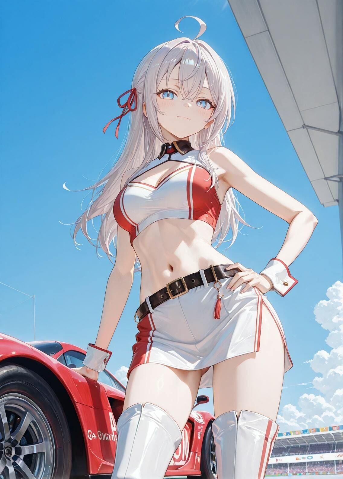 「時々ボソッとロシア語でデレる隣のアーリャさん」アリサ・ミハイロヴナ・九条セクシー写真集10（全500枚） - サンプル画像 7