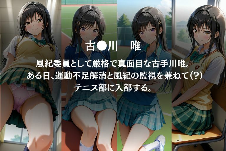 テニスコートの淫魔2 - サンプル画像 1