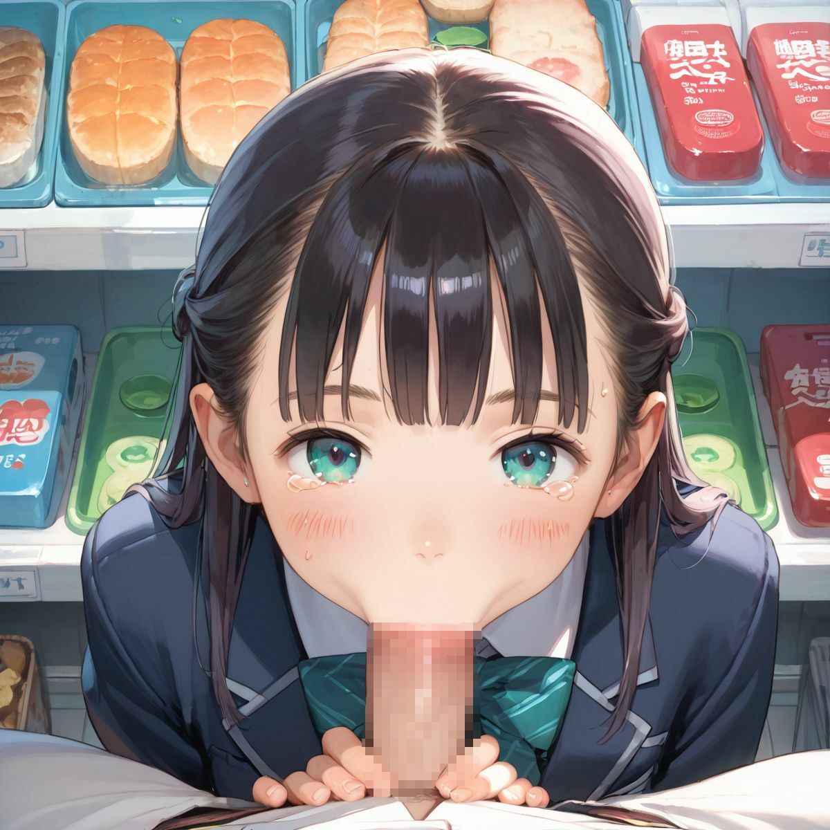 弟の万引きを庇うためにコンビニで公衆生中出しえっちをしにきた爆乳JKのお姉ちゃんがめちゃくちゃ可愛くてエロい03 - サンプル画像 8