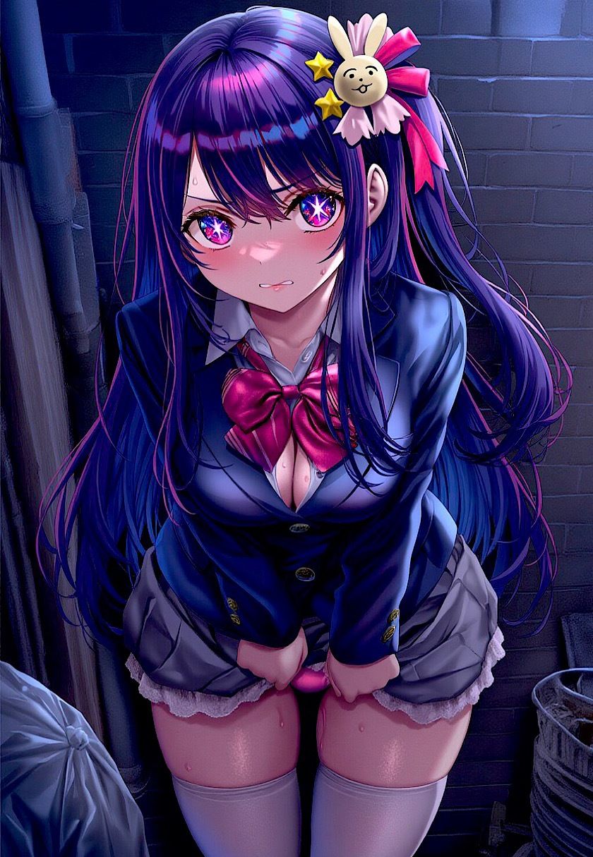 今日のおかず 推しの◯・星野◯イ （制服）〜電車編＆路地裏編〜 - サンプル画像 5
