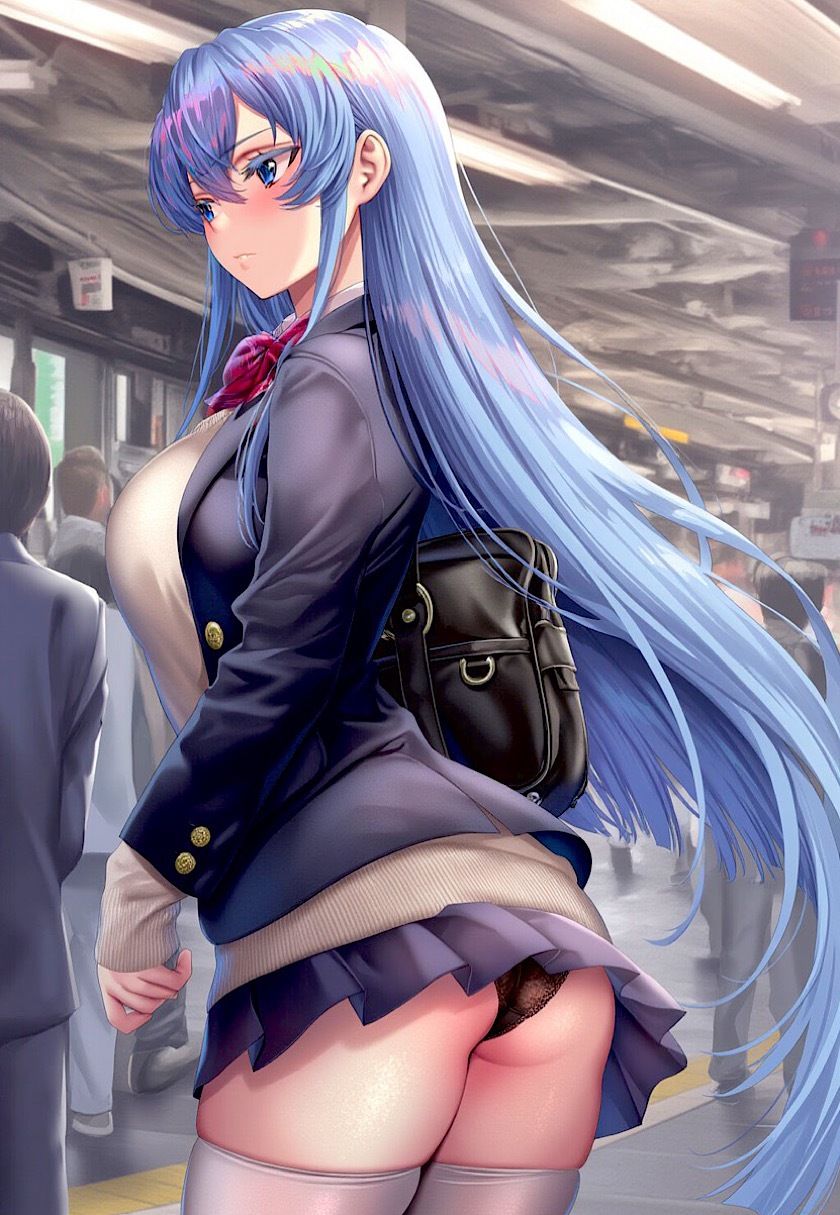 今日のおかず アカ◯が斬る エス◯ス （制服）〜電車編＆路地裏編〜 - サンプル画像 1